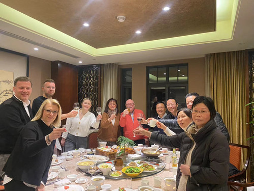 德国客户亲临现场交流指导